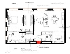 3-комн.апарт., 88 м², этаж 11