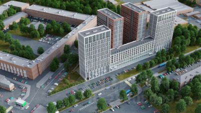 2-комн.апарт., 40 м², этаж 20