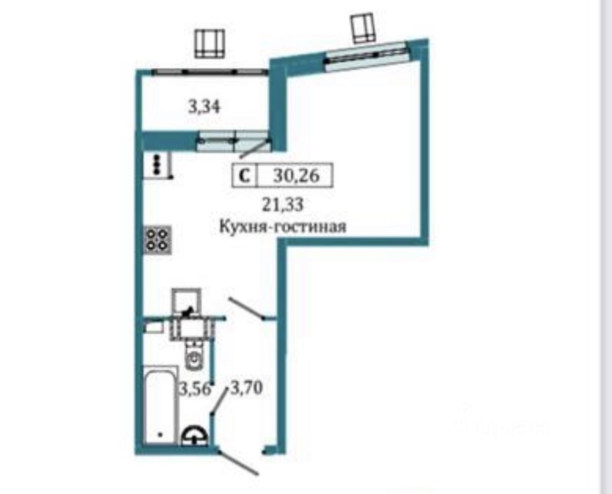 Купить квартиру на улице Екатерининская в городе Мурино, продажа квартир во  вторичке и первичке на Циан. Найдено 246 объявлений