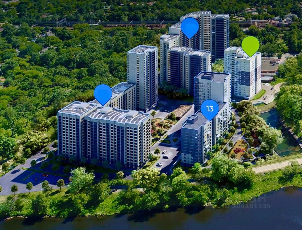 Купить двухкомнатную квартиру 53,4м² Яузская ул., Мытищи, Московская  область, Мытищи городской округ, м. Бабушкинская - база ЦИАН, объявление  304101135