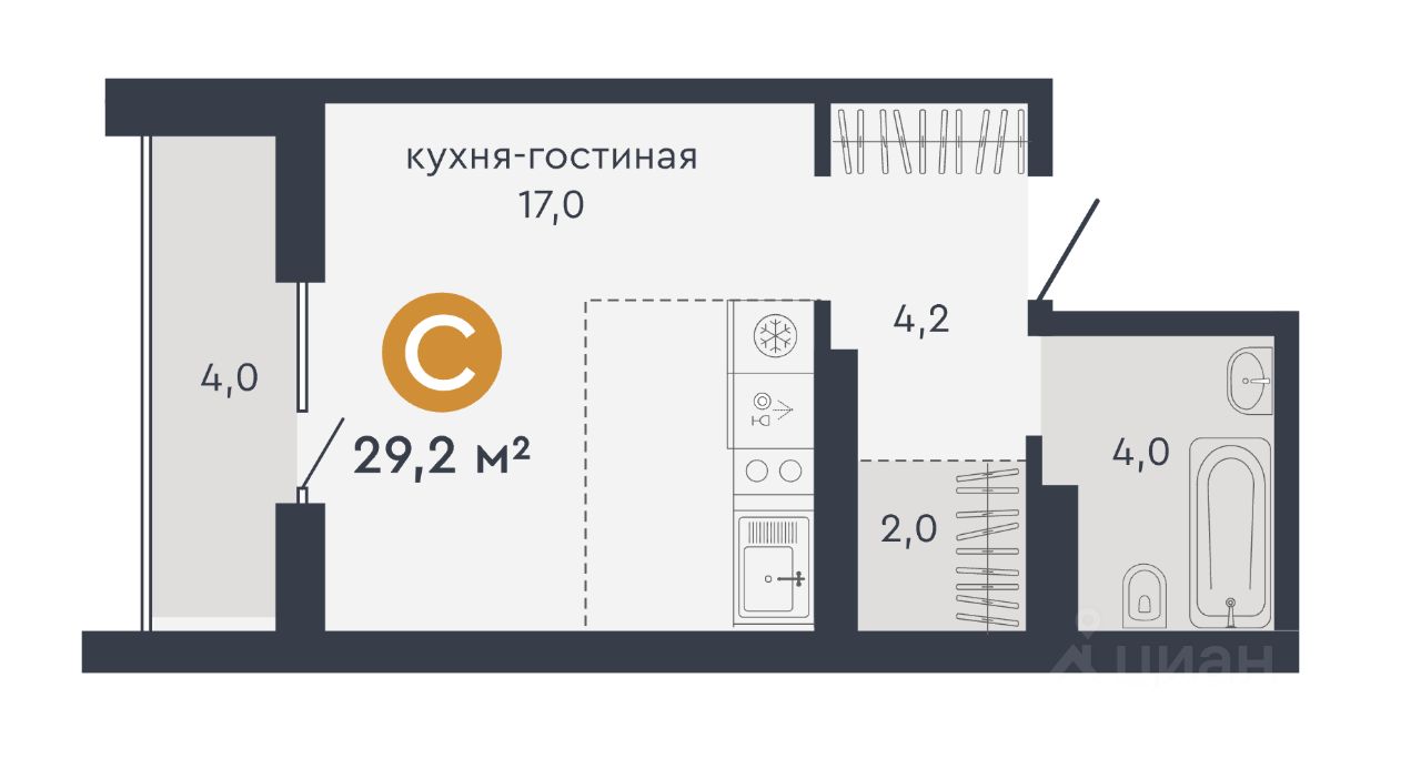 Квартира в новостройке без первоначального взноса в Екатеринбурге. Найдено  27 объявлений.