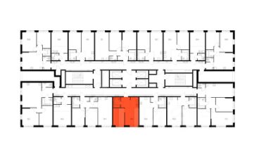 1-комн.кв., 35 м², этаж 30