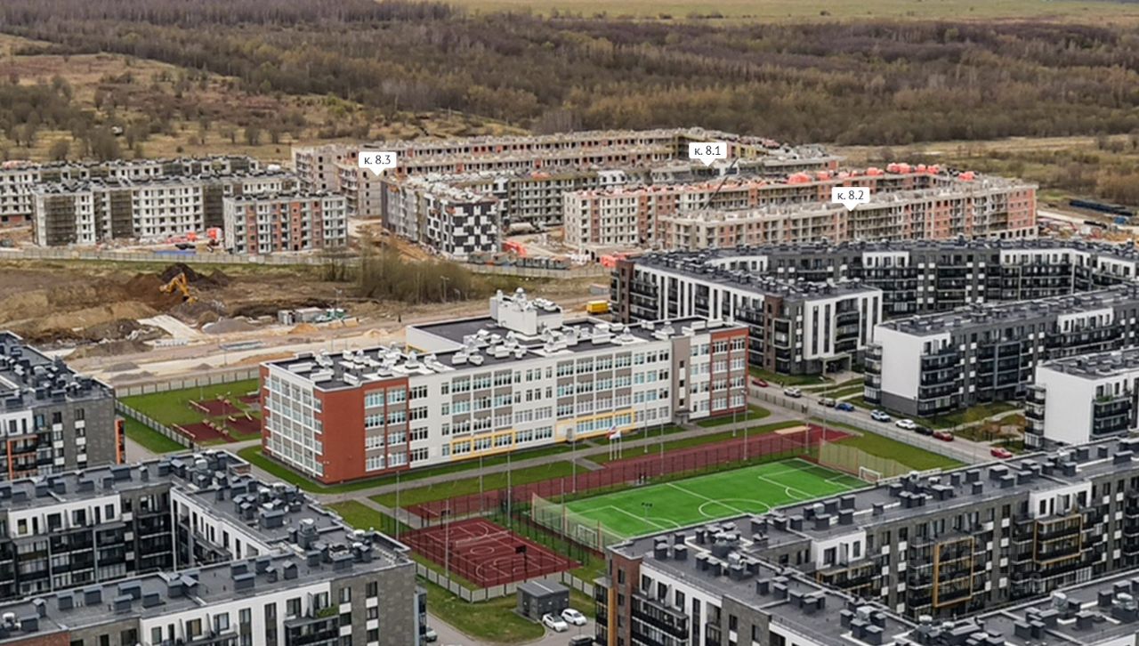 Новостройка, р-н Московский, Санкт-Петербург