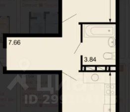 1-комн.кв., 42 м², этаж 8