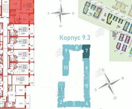 2-комн.кв., 51 м², этаж 4