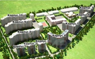 2-комн.кв., 57 м², этаж 10