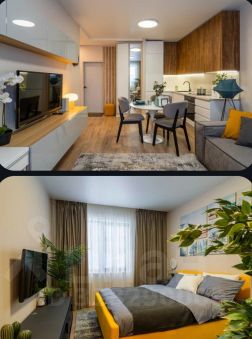 2-комн.апарт., 54 м², этаж 21