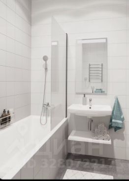 апарт.-студия, 25 м², этаж 10