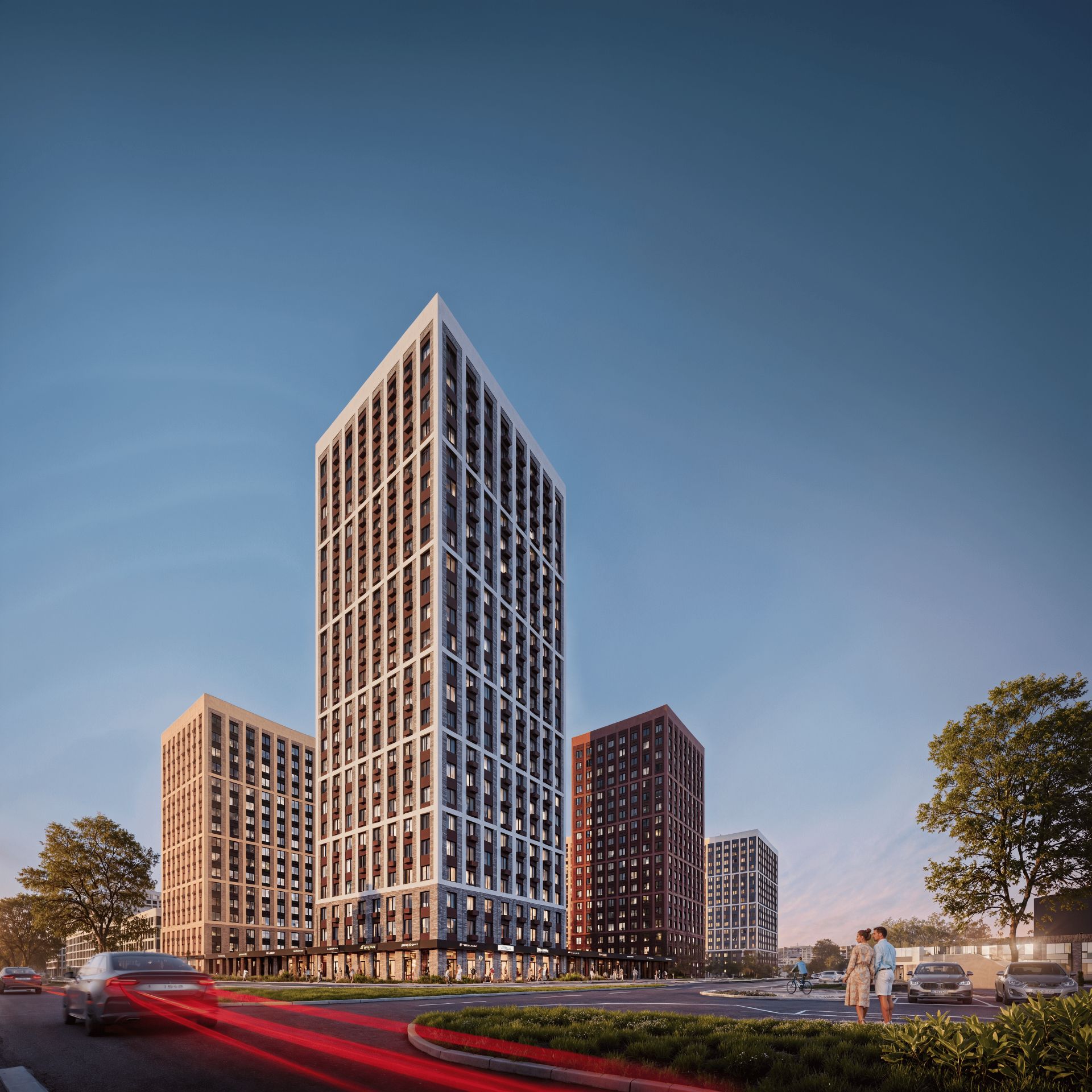 новостройки