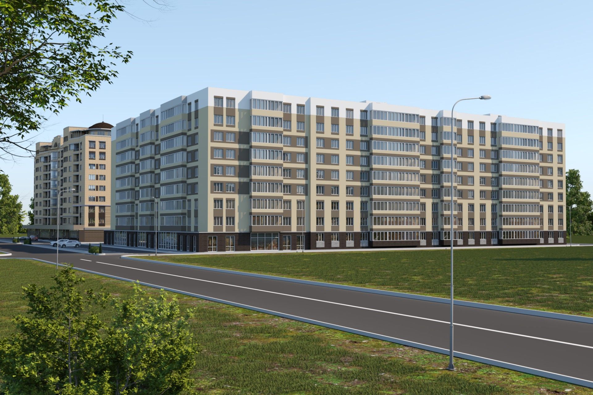 новостройки