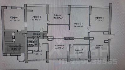 офис 317 м², этаж 6