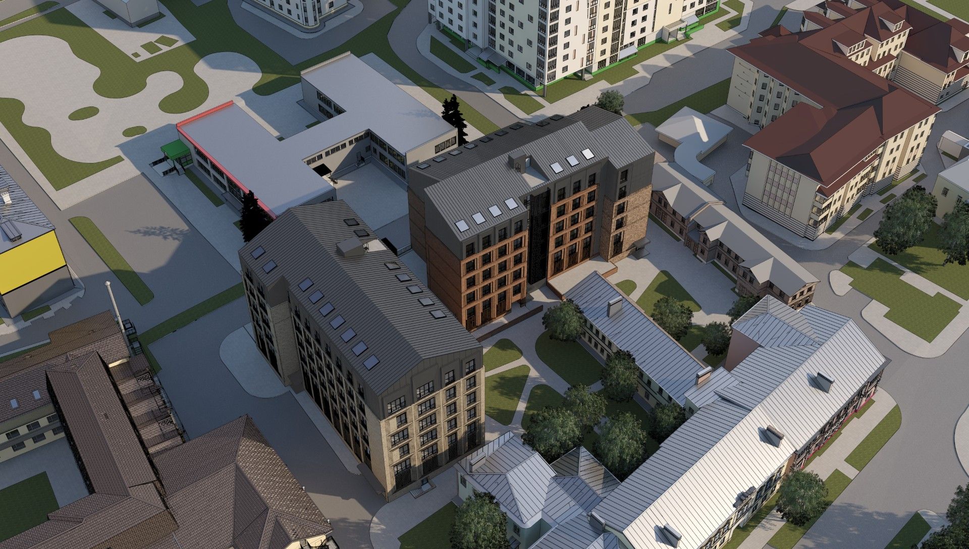 новостройки