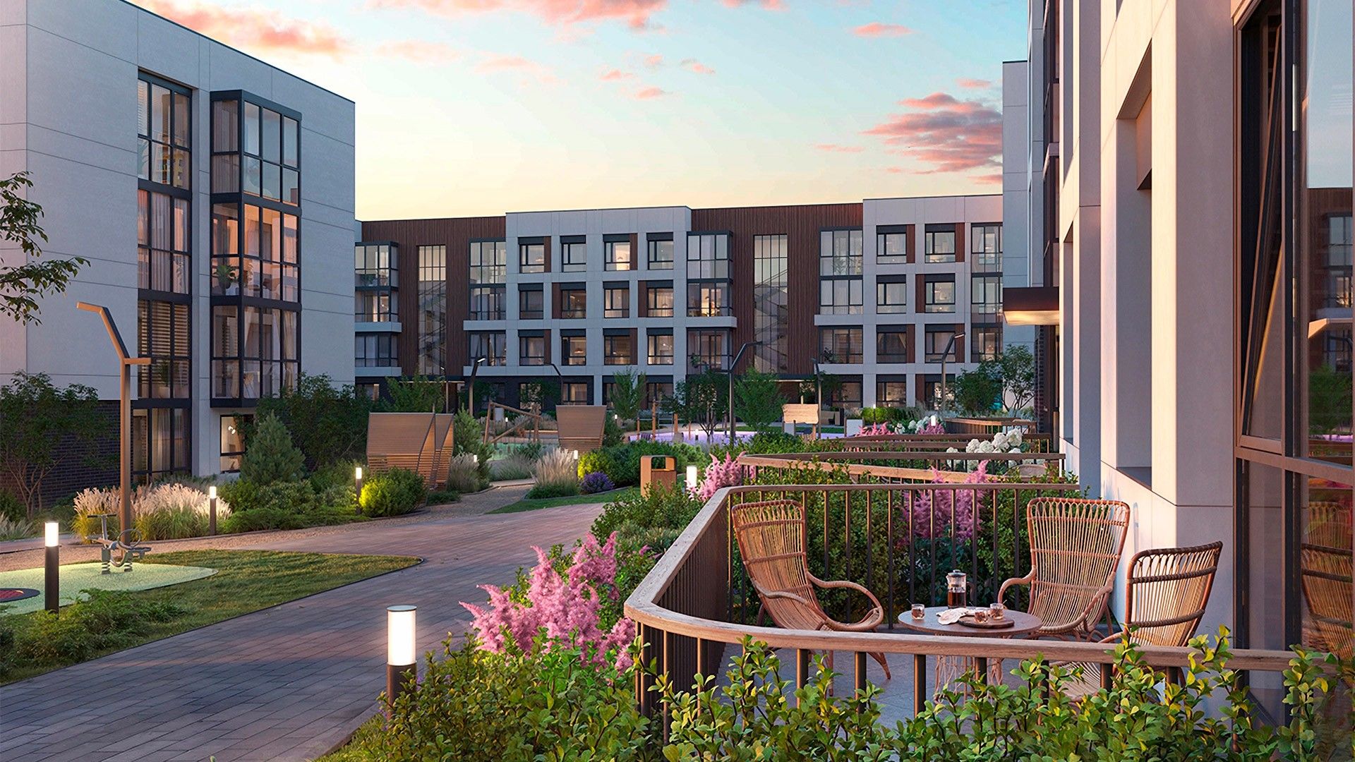 жилой комплекс Охтинские Высоты