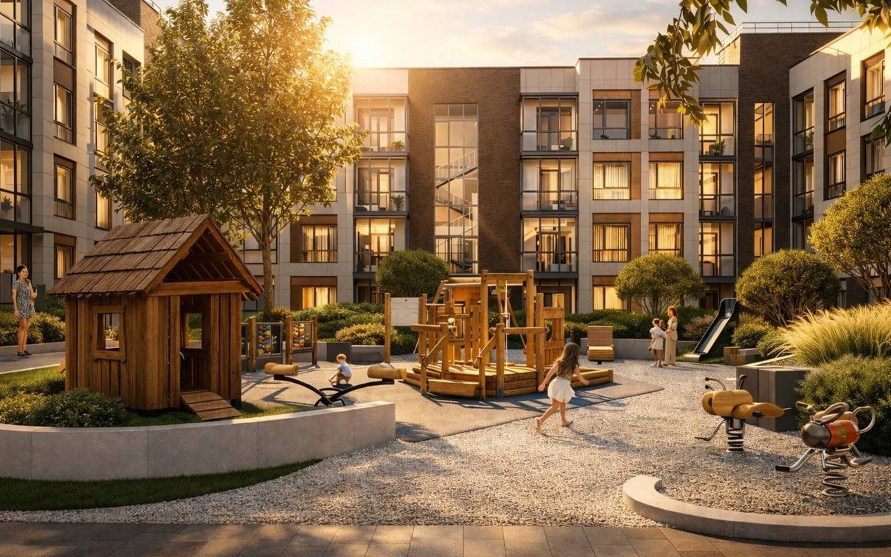 1-я Фотография ЖК «Охтинские Высоты»