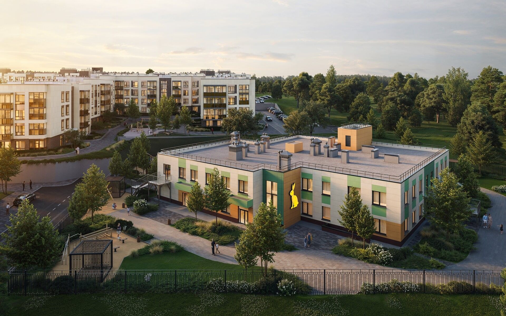 фото ЖК Охтинские Высоты