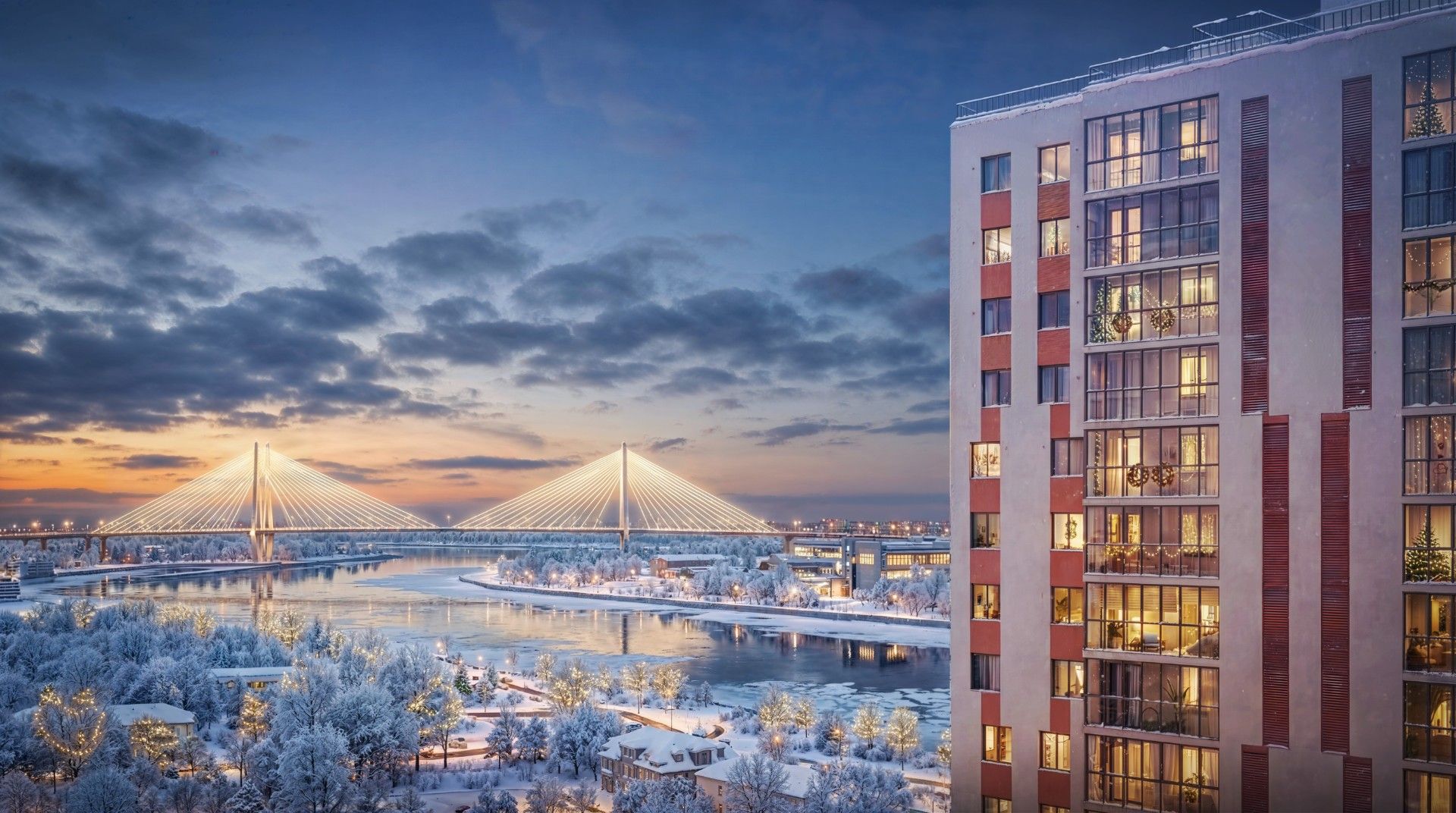 жилой комплекс Октябрьская набережная