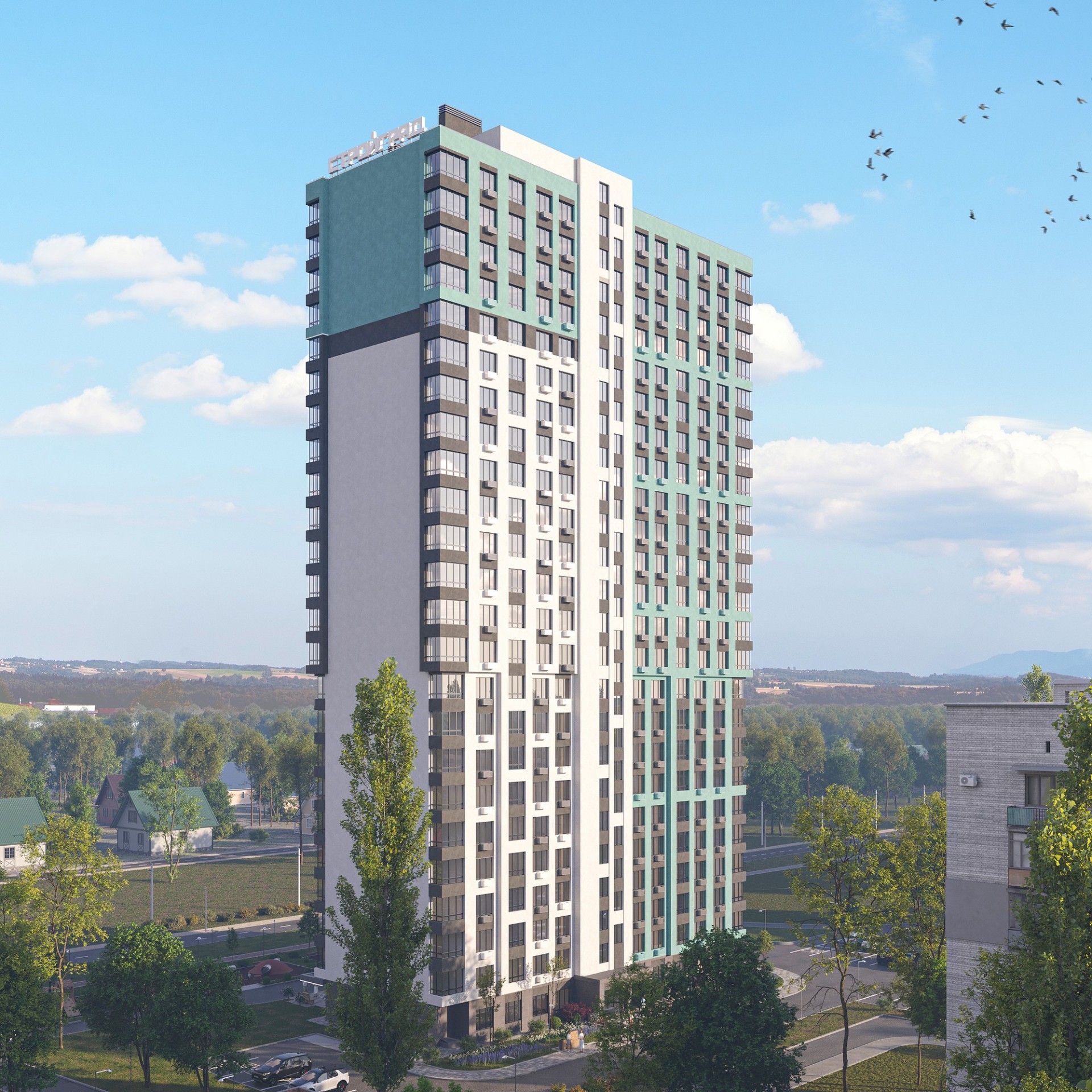 новостройки