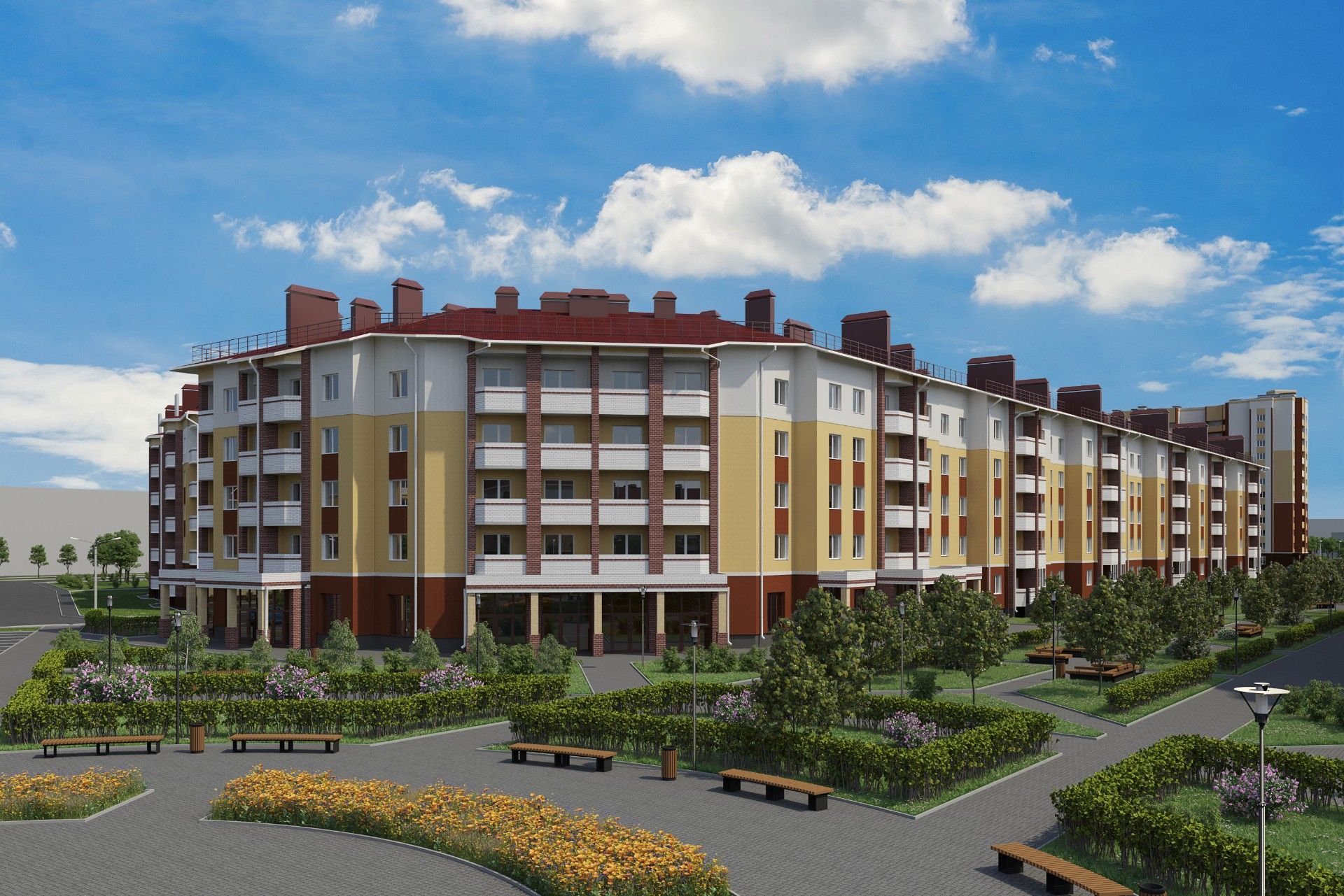 жилой комплекс Парадный-2 в Славном