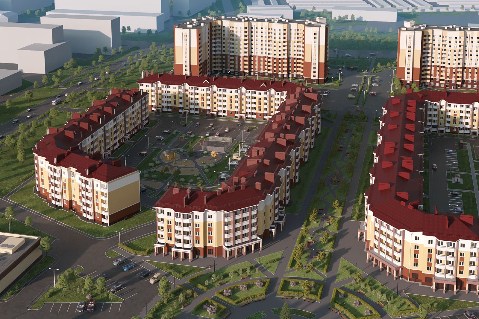 купить квартиру в ЖК Парадный-2 в Славном