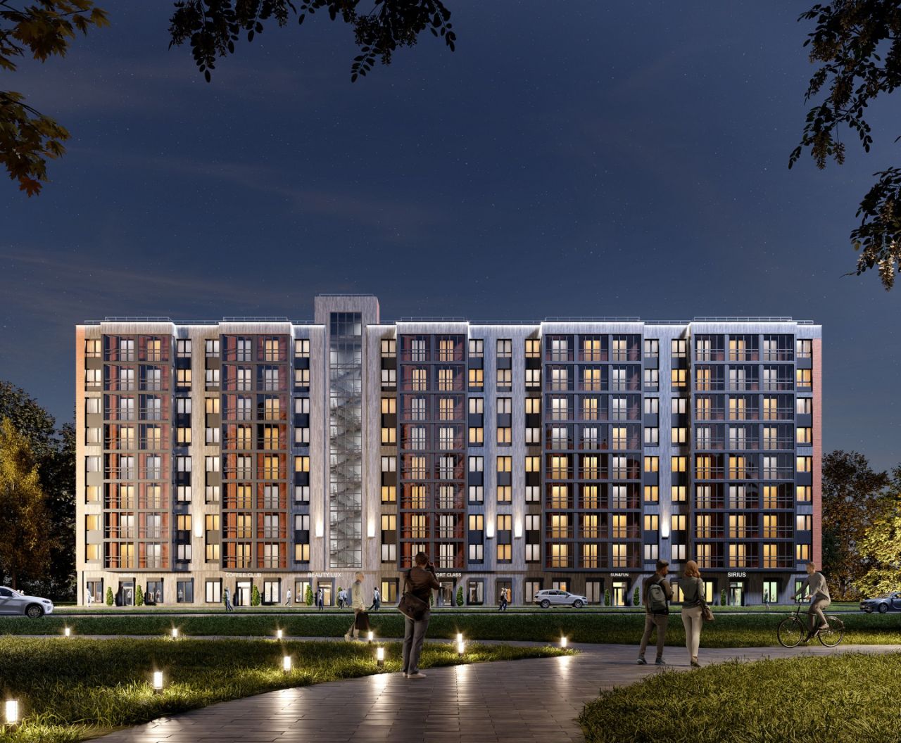 новостройки