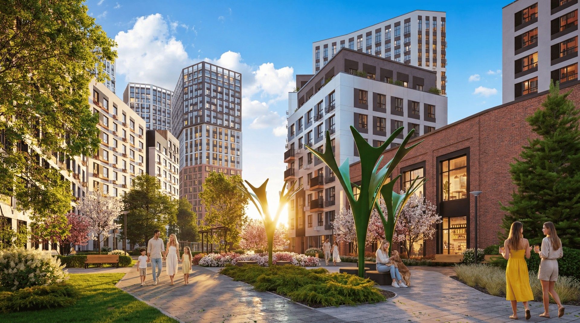 жилой комплекс Парковый квартал 2.0