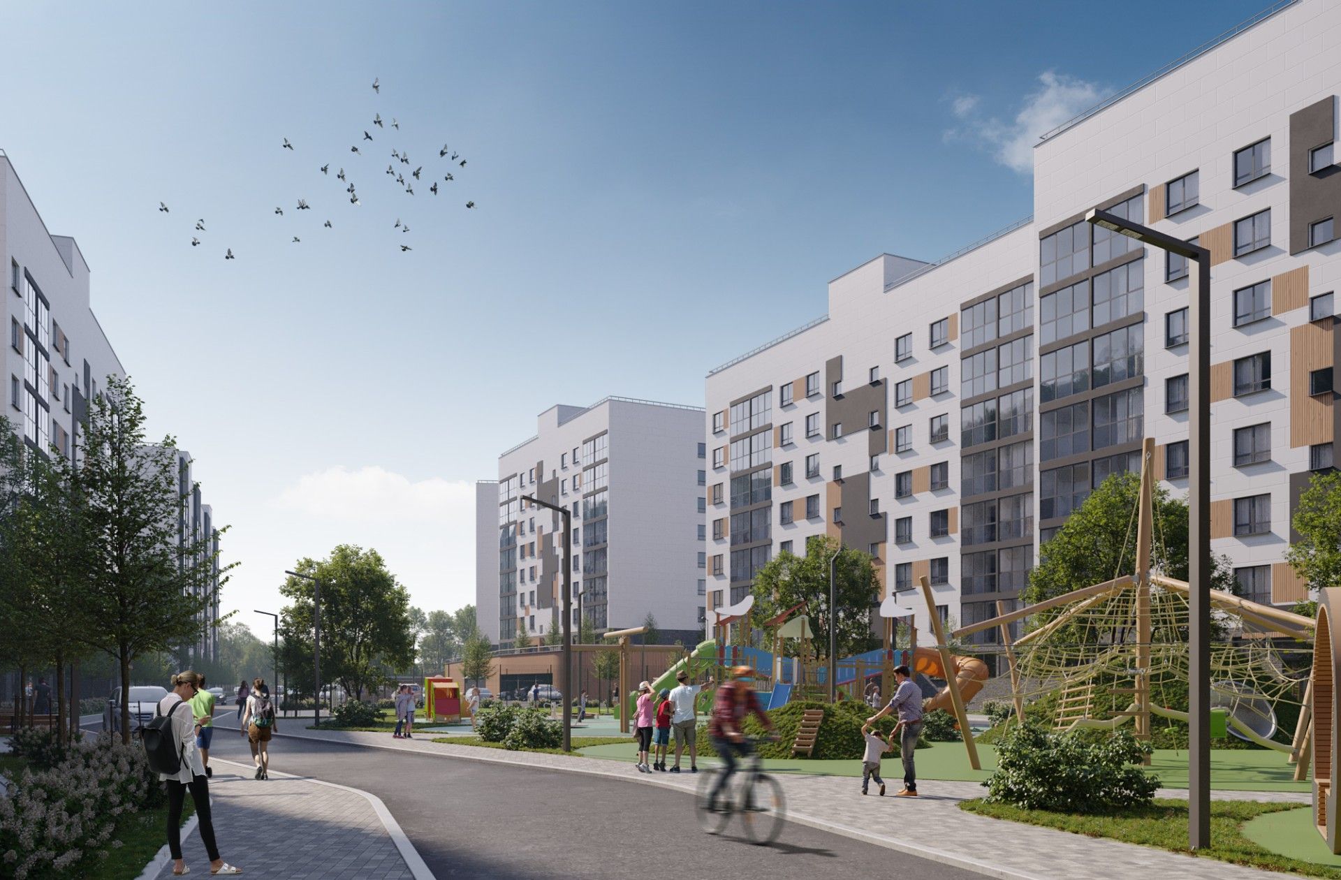 новостройки