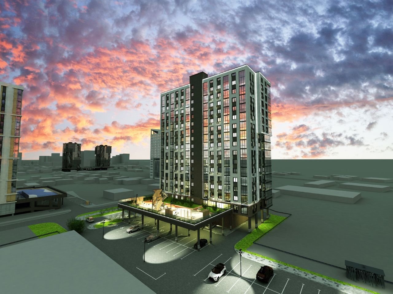 ЖК по ул. Матросова, квартал 122