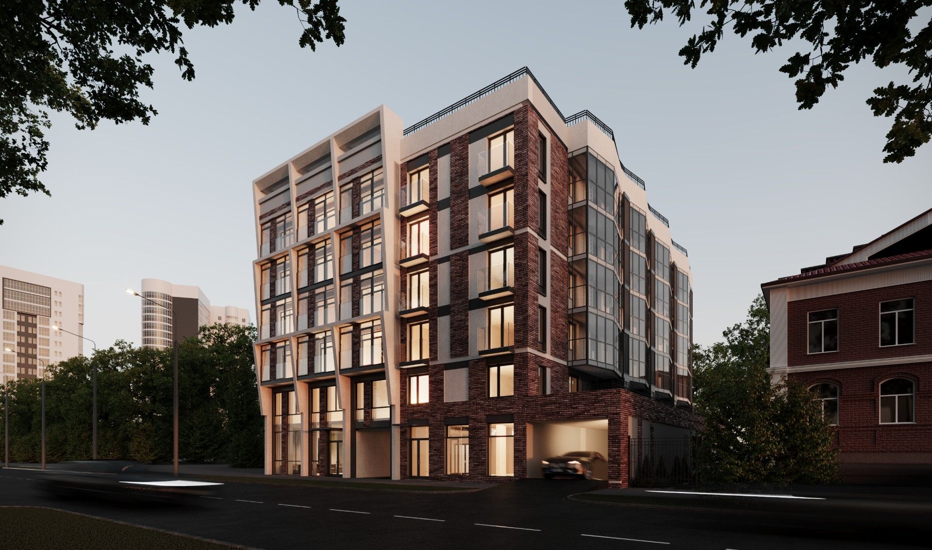 жилой комплекс по ул. Пушкина, 26