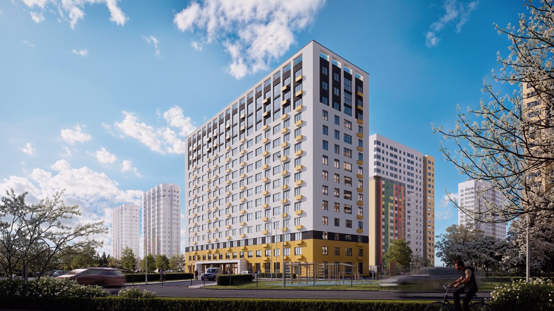 купить квартиру в ЖК Подкова. Дом на Цветочной