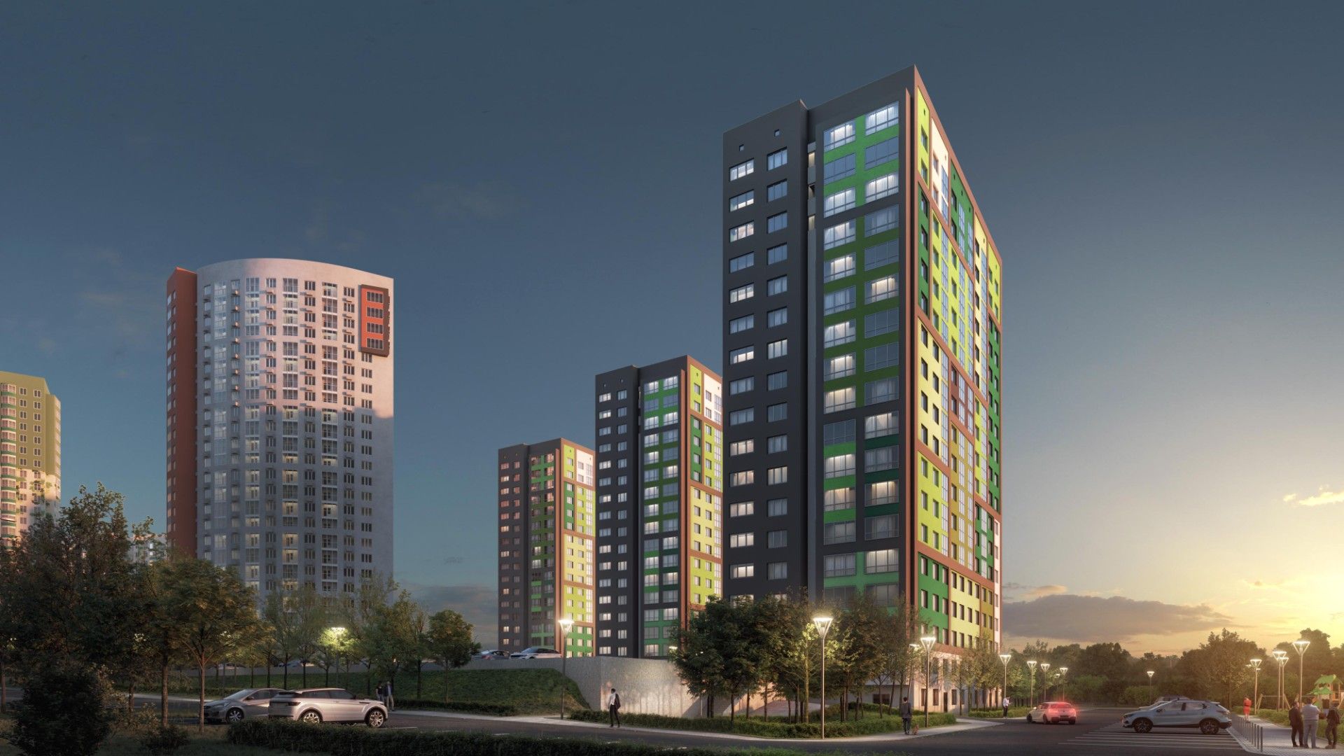 жилой комплекс Подкова на Родионова