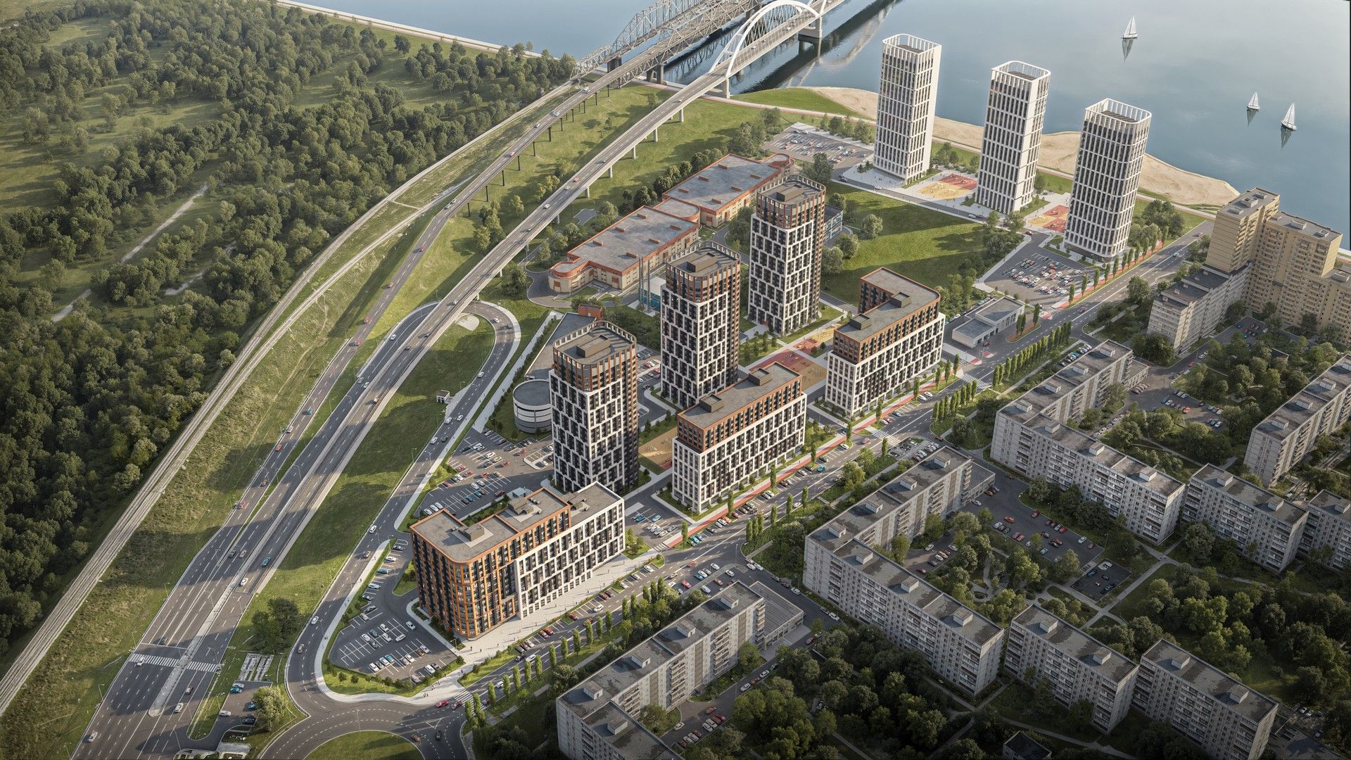 жилой комплекс Подкова на Волге