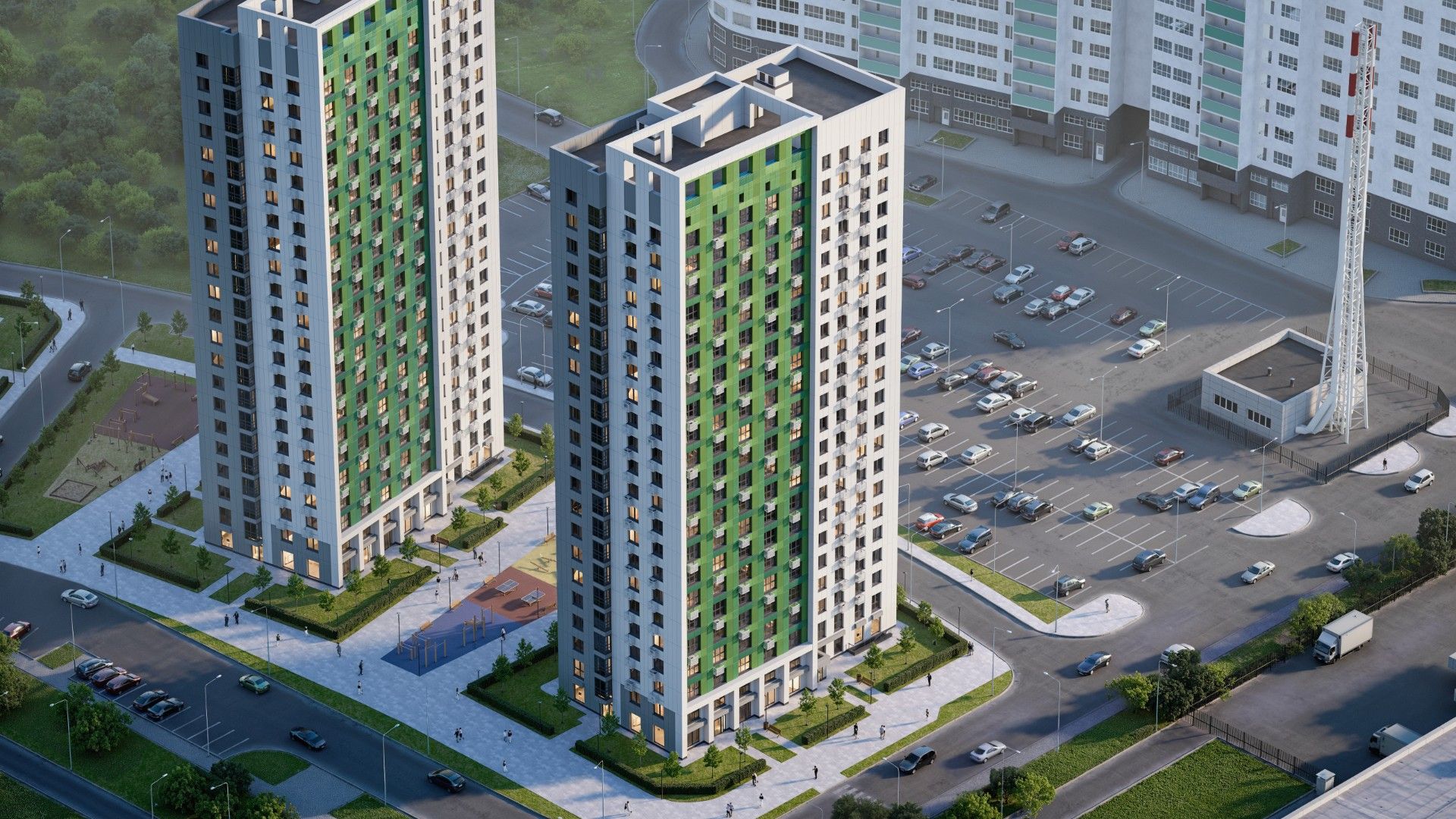 новостройки