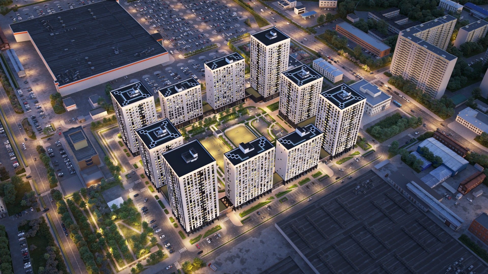 новостройки