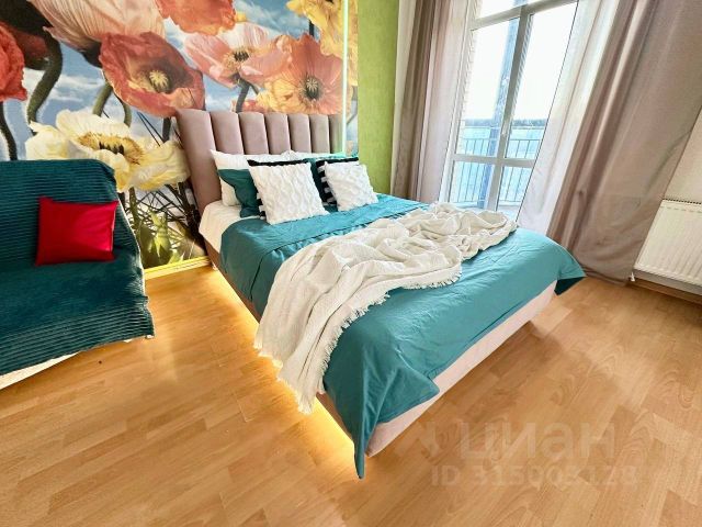 Студия, 39,5 м², 16/20 этаж