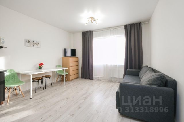 Студия, 30 м², 10/13 этаж