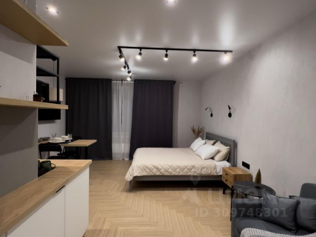 Апартаменты-студия, 34 м², 17/24 этаж