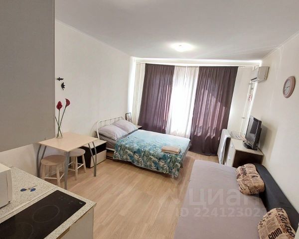 Студия, 30 м², 3/9 этаж