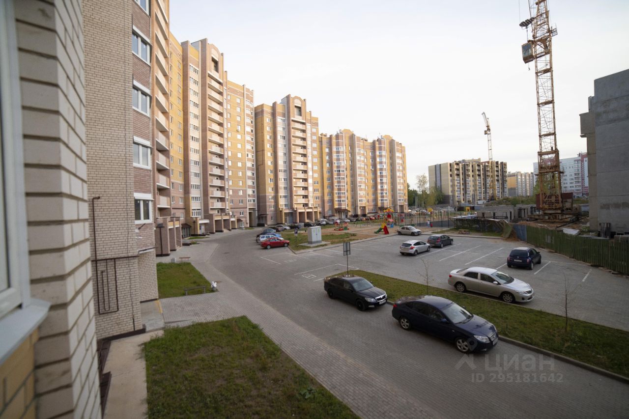 Сдам однокомнатную квартиру 43м² ул. Евгения Ермакова, 1к1, Кострома,  Костромская область - база ЦИАН, объявление 295181642