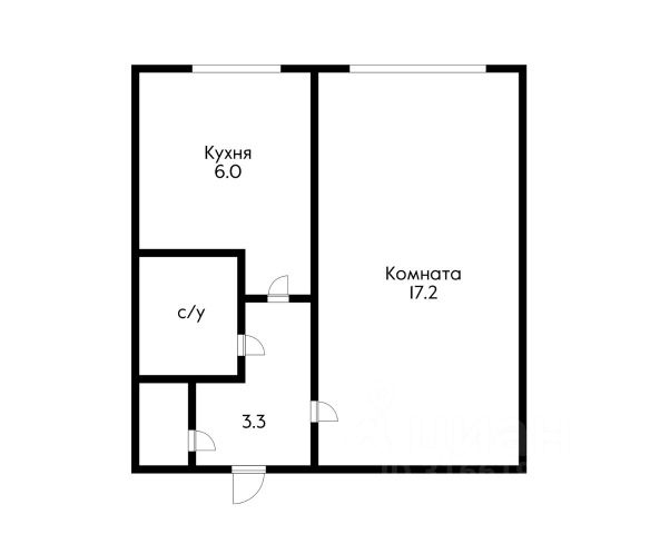 1-комн., 35 м², 1/5 этаж
