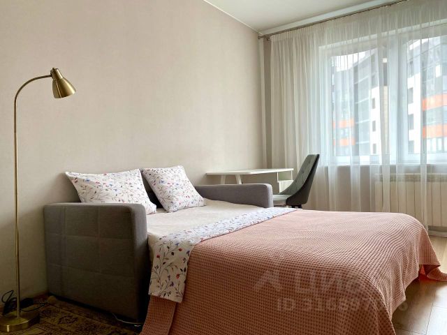 1-комн., 38,6 м², 9/21 этаж