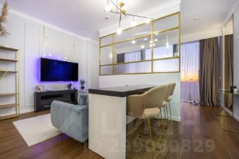 апарт.-студия, 60 м², этаж 38