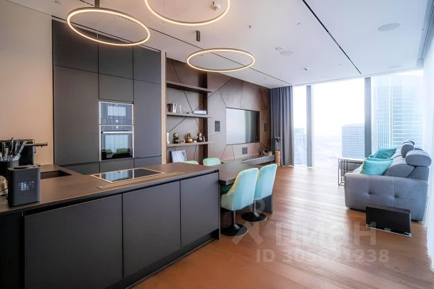 2-комн. апарт., 105 м², 60/78 этаж
