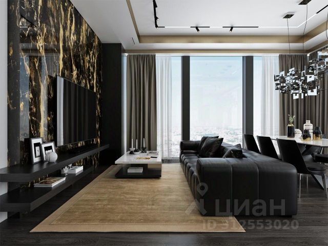 2-комн. апарт., 73 м², 45/78 этаж