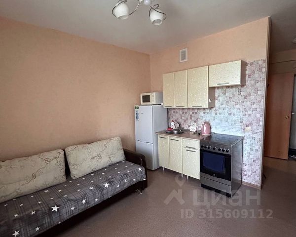 Студия, 23 м², 7/17 этаж