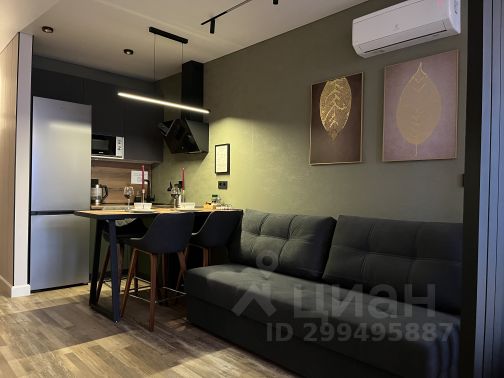 Апартаменты-студия, 34 м², 17/25 этаж