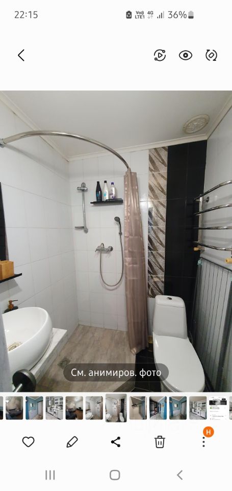 1-к кв. Ростовская область, Ростов-на-Дону Красноармейская ул., 122/57 (40.0 м²)