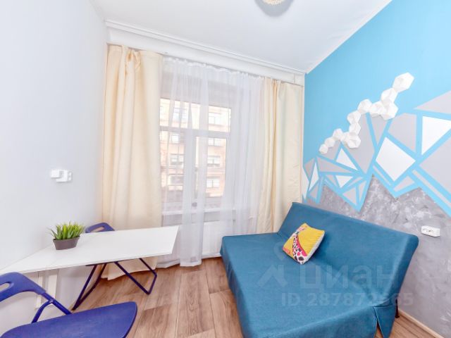 Студия, 16 м², 2/6 этаж