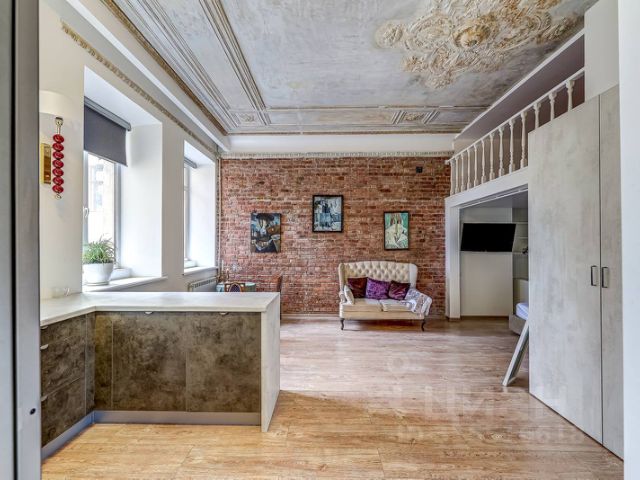 Студия, 50 м², 2/5 этаж