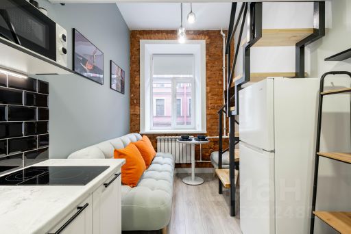 Студия, 18 м², 2/4 этаж