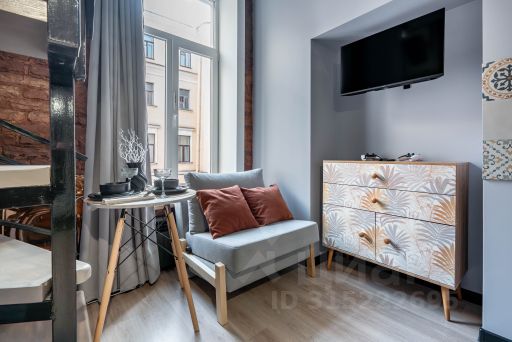 Студия, 17 м², 2/4 этаж